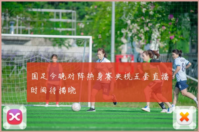 国足今晚对阵热身赛央视五套直播时间待揭晓