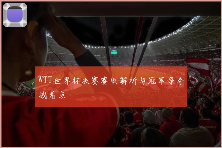WTT世界杯决赛赛制解析与冠军争夺战看点